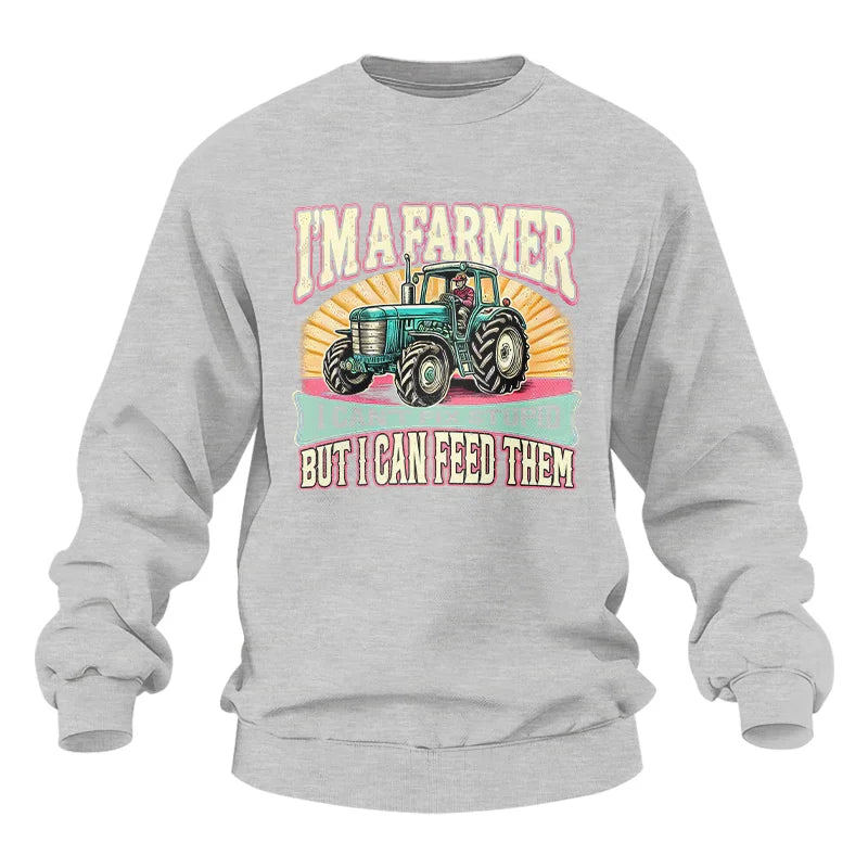 I'm A Farmer_Fix Stupid_Feed Them - Unisex Heavy Blend™ Crewneck Sweatshirt