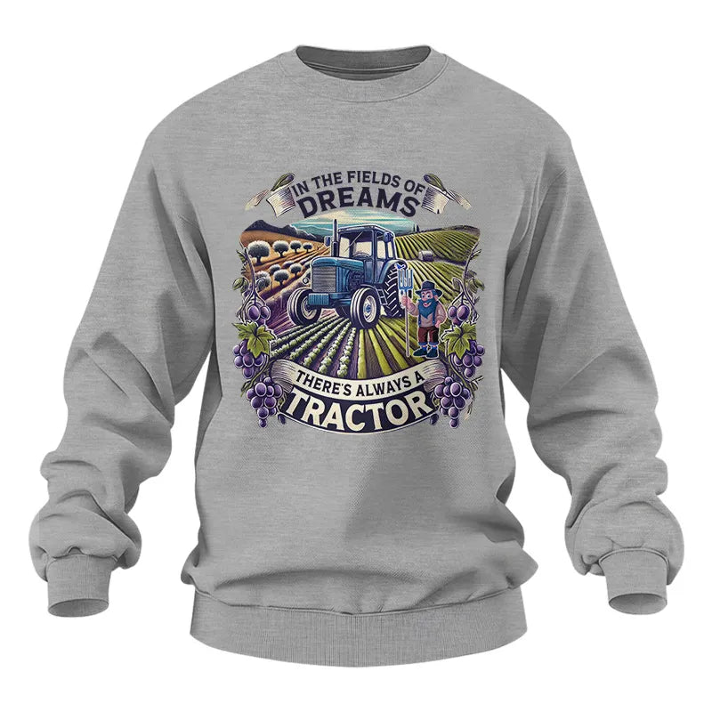 In The Fields Of Dreams There's Always A Tractor 1 - Unisex Heavy Blend™ Crewneck Sweatshirt