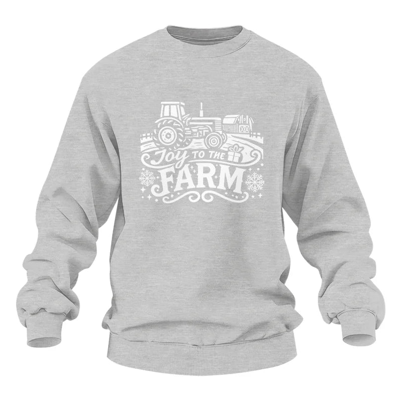 Joy To The Farm 1 - Unisex Heavy Blend™ Crewneck Sweatshirt