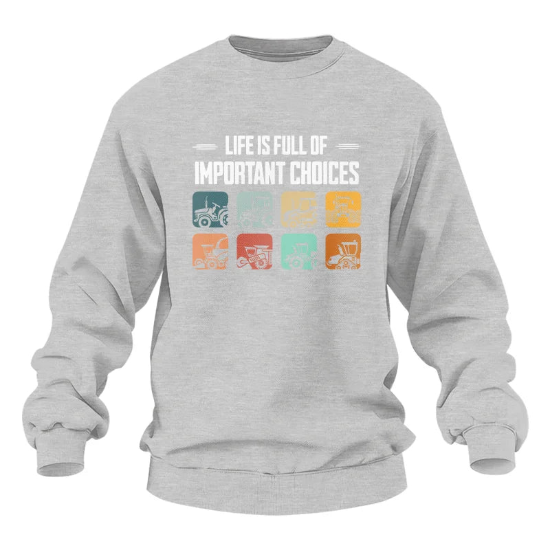 Image of Life Is Full Important Choices 36 - Unisex Heavy Blend™ Crewneck Sweatshirt