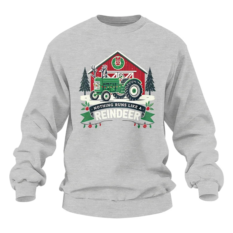 Nothing Runs Like A Reindeer 2 - Unisex Heavy Blend™ Crewneck Sweatshirt