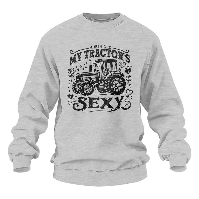 Image of She Thinks My Tractor's Sexy - Unisex Heavy Blend™ Crewneck Sweatshirt