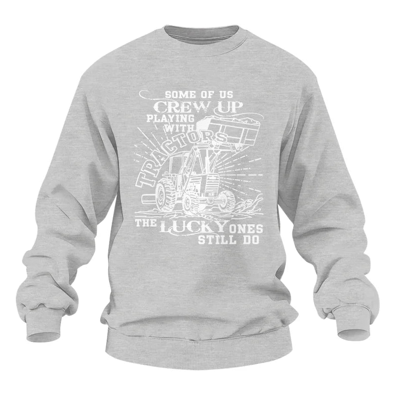 Some Of Us Grew Up Playing With Tractors 1 - Unisex Heavy Blend™ Crewneck Sweatshirt