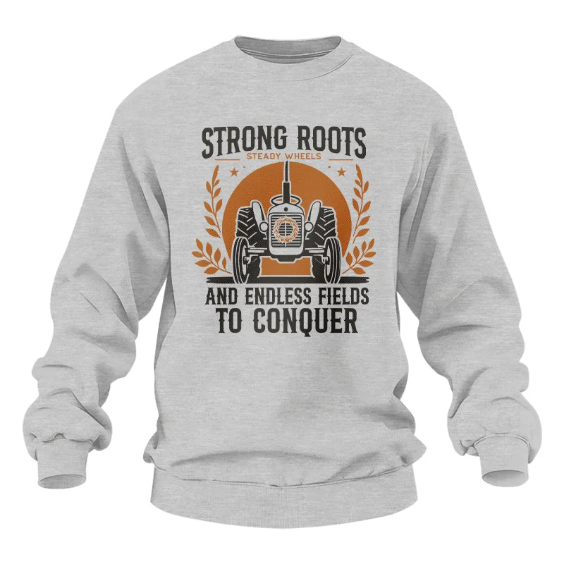 Thanksgiving Farmer Endless Fields To Conquer 4 - Unisex Heavy Blend™ Crewneck Sweatshirt