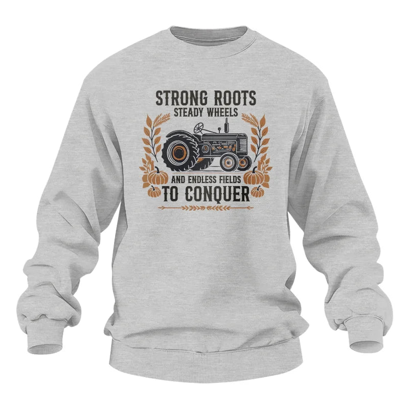 Thanksgiving Farmer Endless Fields To Conquer 5 - Unisex Heavy Blend™ Crewneck Sweatshirt