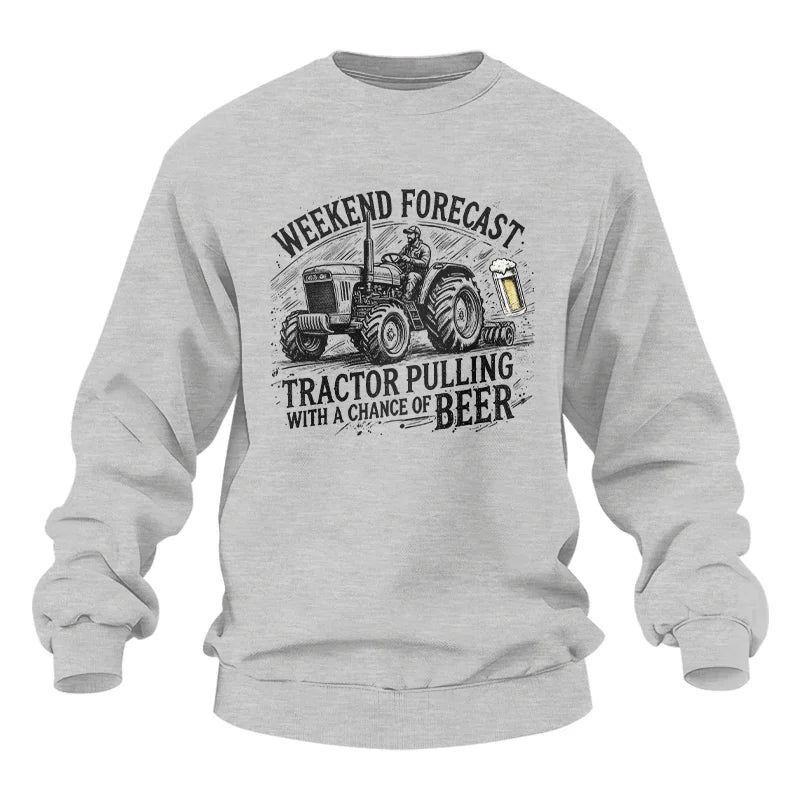 Tractor With A Chance Of Beer - Unisex Heavy Blend™ Crewneck Sweatshirt