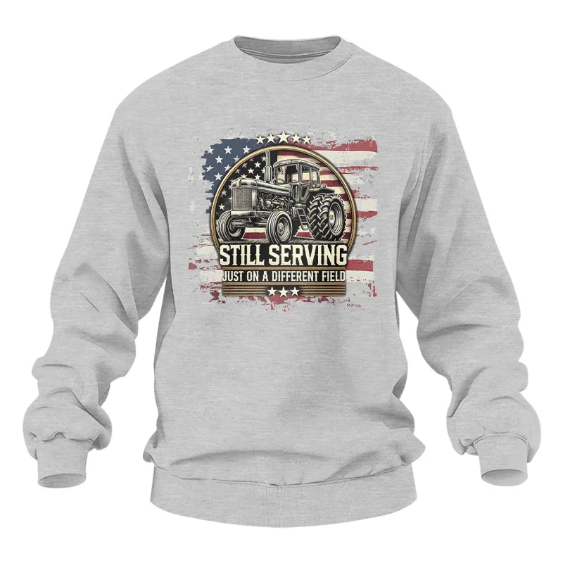 Veteran Farmer Still Serving 1 - Unisex Heavy Blend™ Crewneck Sweatshirt