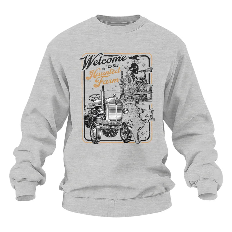 Welcome To The Haunted Farm 1 - Unisex Heavy Blend™ Crewneck Sweatshirt