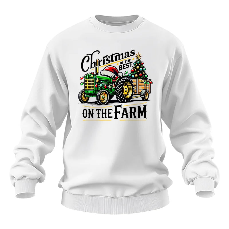 Christmas Is The Best On The Farm 3 - Unisex Heavy Blend™ Crewneck Sweatshirt