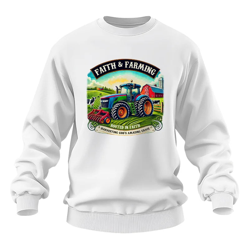 Faith And Farming 2 - Unisex Heavy Blend™ Crewneck Sweatshirt