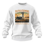 Faith And Farming 3 - Unisex Heavy Blend™ Crewneck Sweatshirt