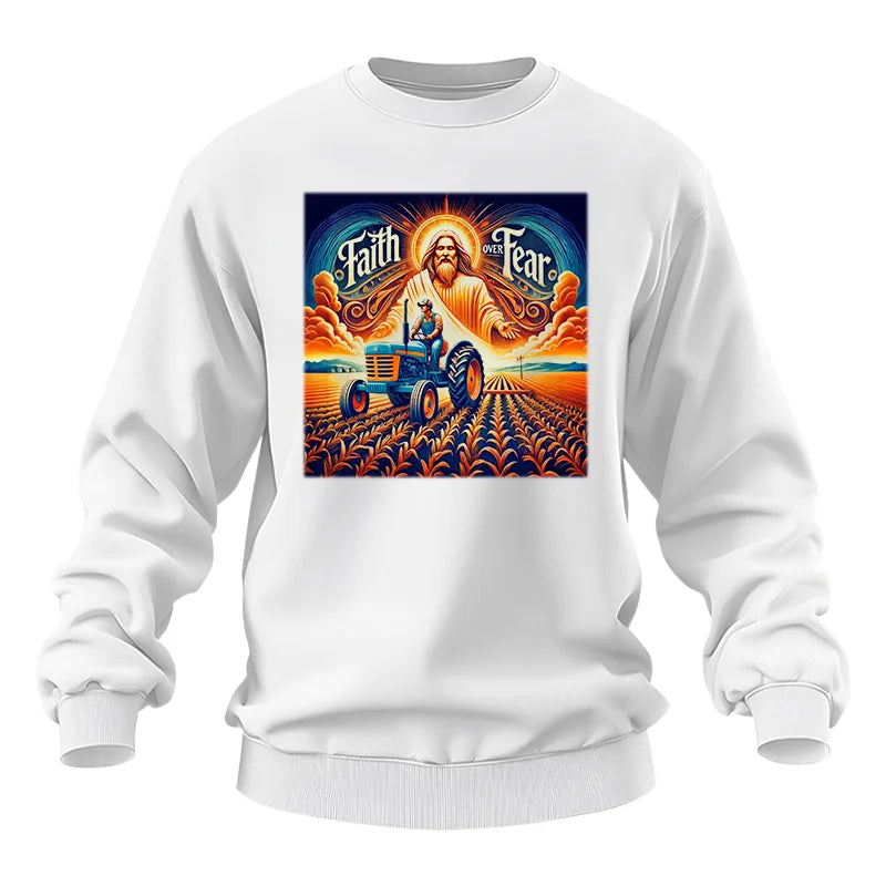 Faith Over Fear 1 - Unisex Heavy Blend™ Crewneck Sweatshirt