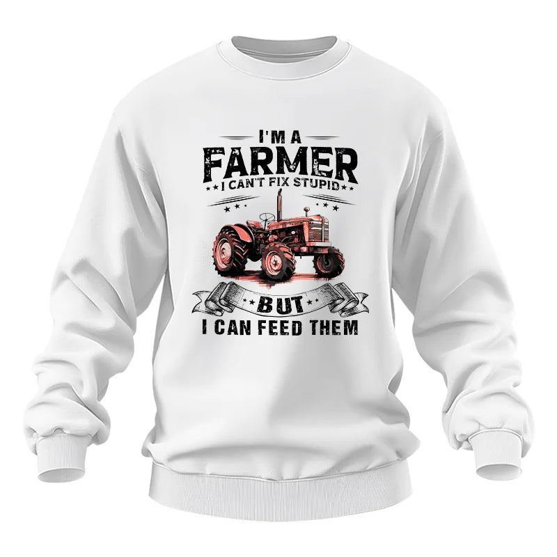 Image of Farmer Can't Fix Stupid - Unisex Heavy Blend™ Crewneck Sweatshirt