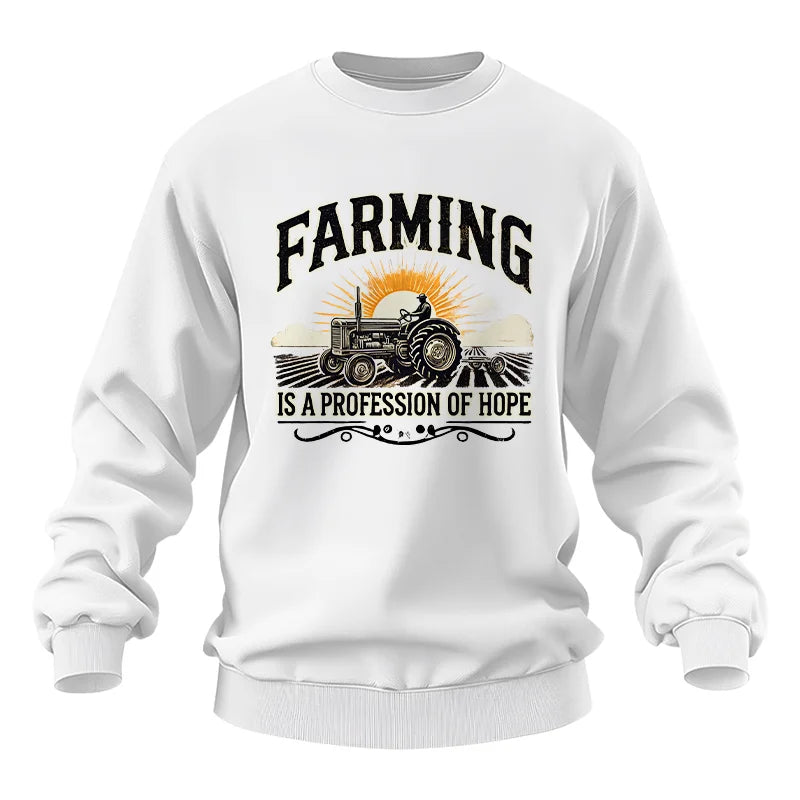 Image of Farming Is A Profession Of Hope 1 - Unisex Heavy Blend™ Crewneck Sweatshirt