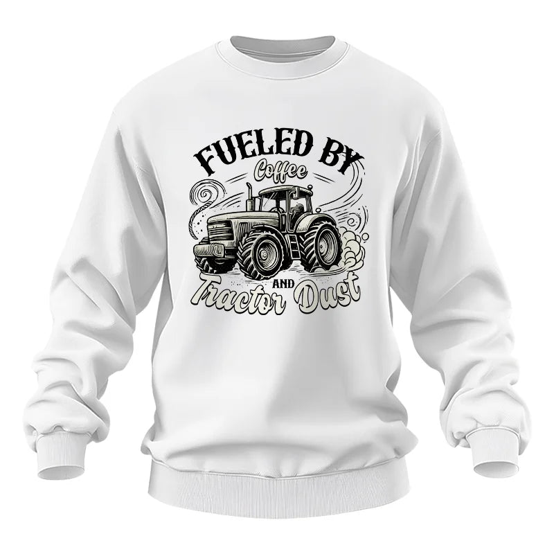 Fueled By Coffee And Tractor Dust 2 - Unisex Heavy Blend™ Crewneck Sweatshirt