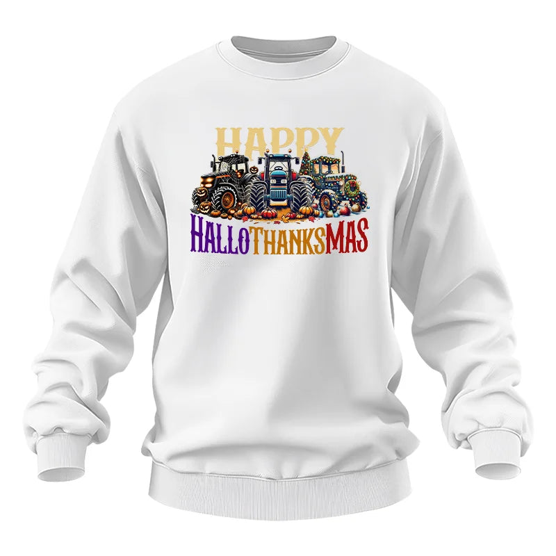 Happy HalloThanksMas - Unisex Heavy Blend™ Crewneck Sweatshirt