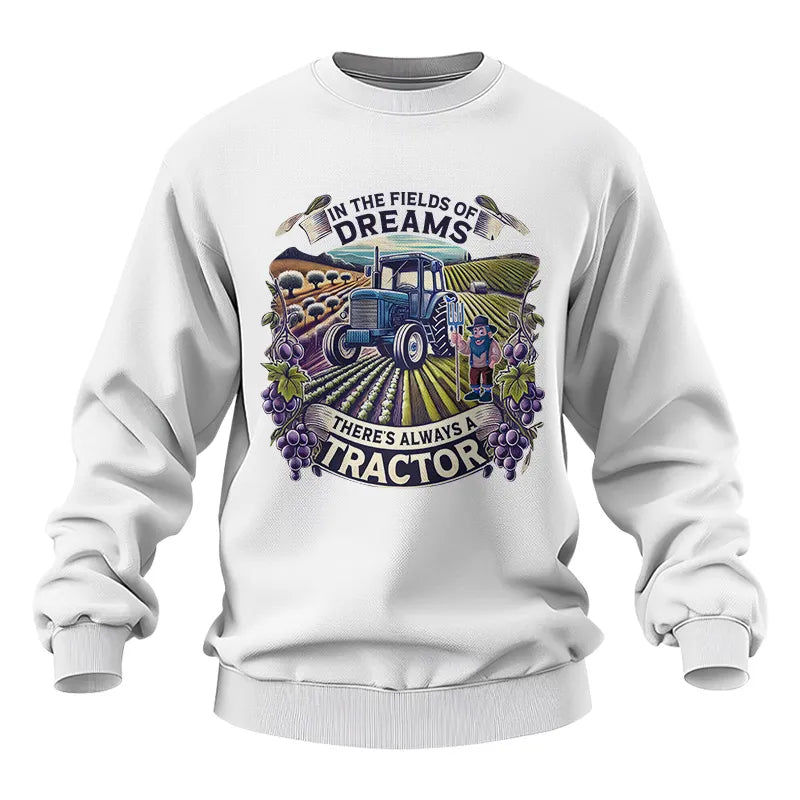 In The Fields Of Dreams There's Always A Tractor 1 - Unisex Heavy Blend™ Crewneck Sweatshirt