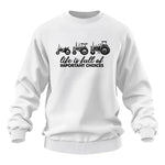 Life Is Full Of Important Choices 10 - Unisex Heavy Blend™ Crewneck Sweatshirt