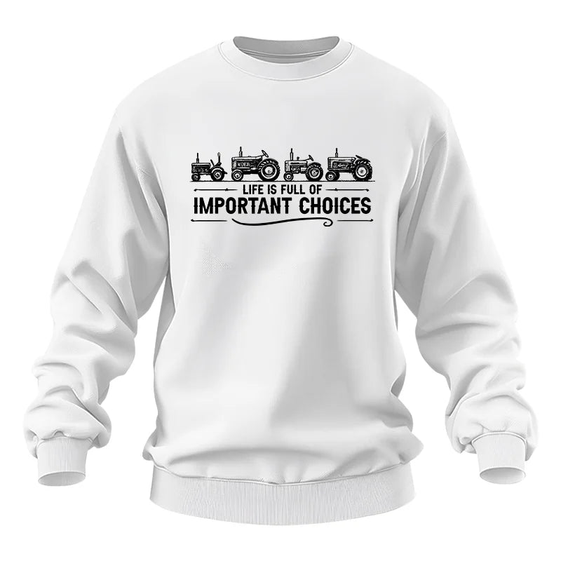 Image of Life Is Full Of Important Choices 12 - Unisex Heavy Blend™ Crewneck Sweatshirt