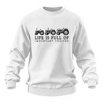 Life Is Full Of Important Choices 13 - Unisex Heavy Blend™ Crewneck Sweatshirt