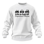 Life Is Full Of Important Choices 19 - Unisex Heavy Blend™ Crewneck Sweatshirt