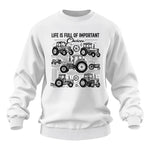 Life Is Full Of Important Choices - Unisex Heavy Blend™ Crewneck Sweatshirt