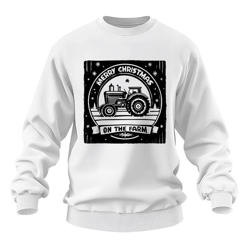 Image of Merry Chritmas On The Farm 5 - Unisex Heavy Blend™ Crewneck Sweatshirt