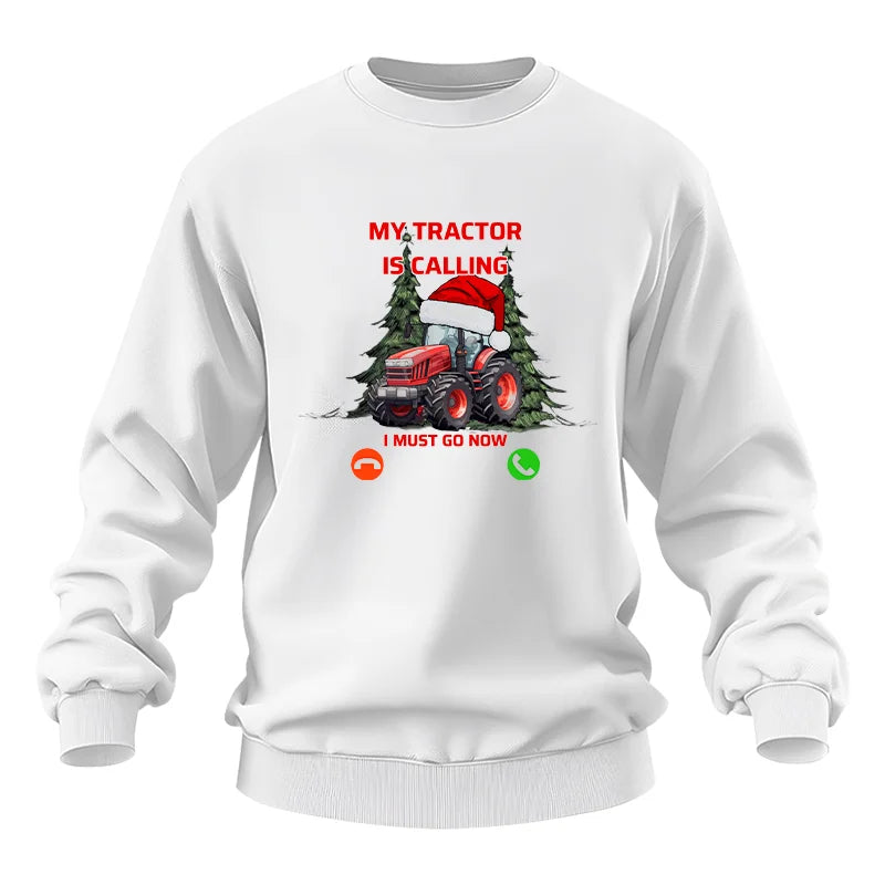 Image of My Tractor Is Calling 2 - Unisex Heavy Blend™ Crewneck Sweatshirt