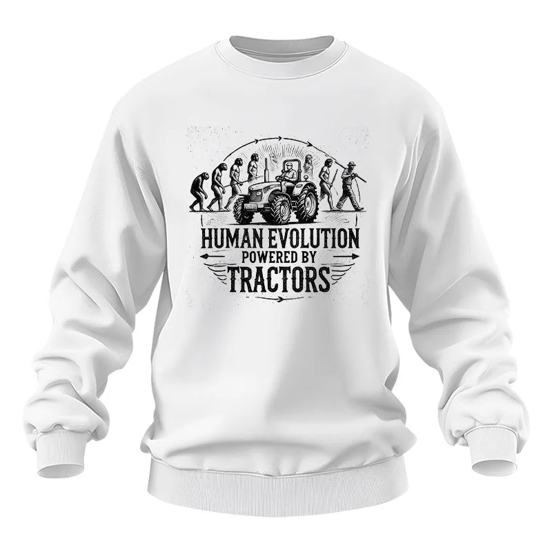 Powered Tractors - Unisex Heavy Blend™ Crewneck Sweatshirt