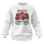 Santa's Farm Ride 1 - Unisex Heavy Blend™ Crewneck Sweatshirt