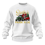 Santa's Farm Ride 2 - Unisex Heavy Blend™ Crewneck Sweatshirt