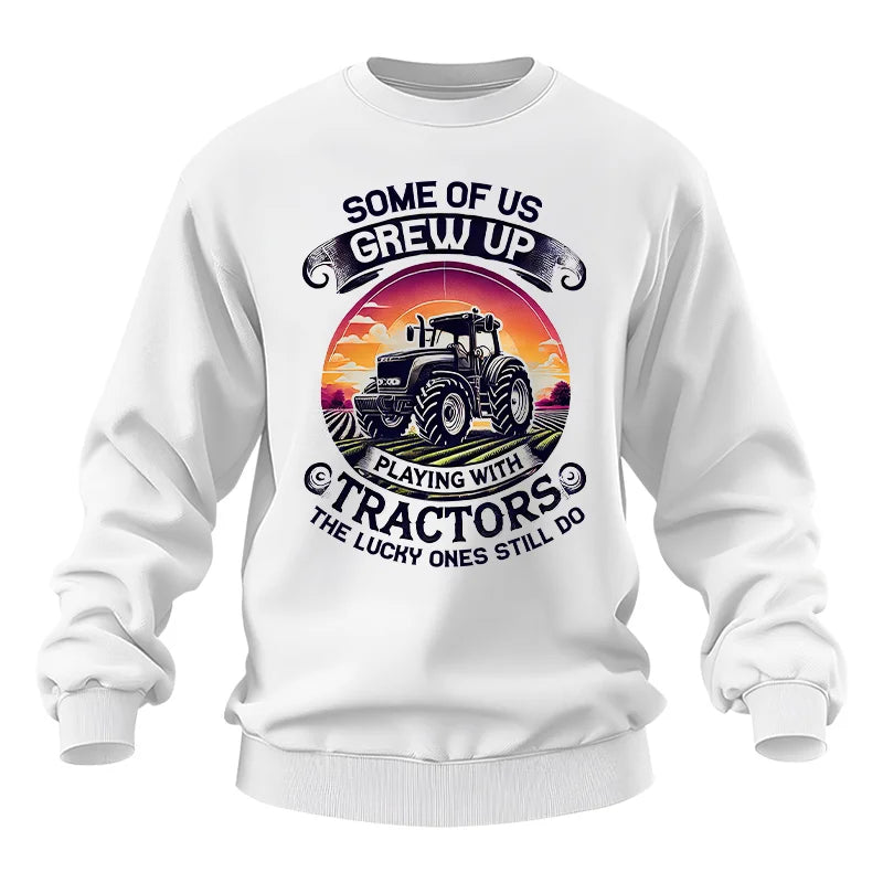 Image of Some Of Us Grew Up Playing With Tractors 4 - Unisex Heavy Blend™ Crewneck Sweatshirt