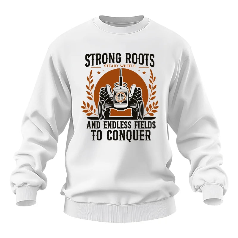 Thanksgiving Farmer Endless Fields To Conquer 4 - Unisex Heavy Blend™ Crewneck Sweatshirt