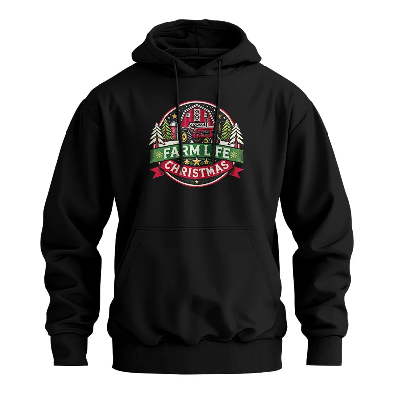 Image of Farm Life Christmas 3 - Unisex Heavy Blend™ Hooded Sweatshirt