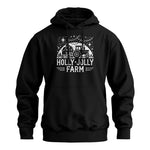 Holly Jolly Farm 2 - Unisex Heavy Blend™ Hooded Sweatshirt