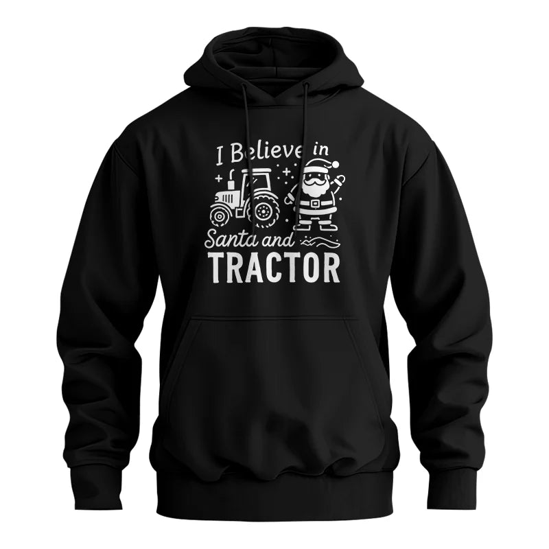 I Believe In Santa And Tractor - Unisex Heavy Blend™ Hooded Sweatshirt