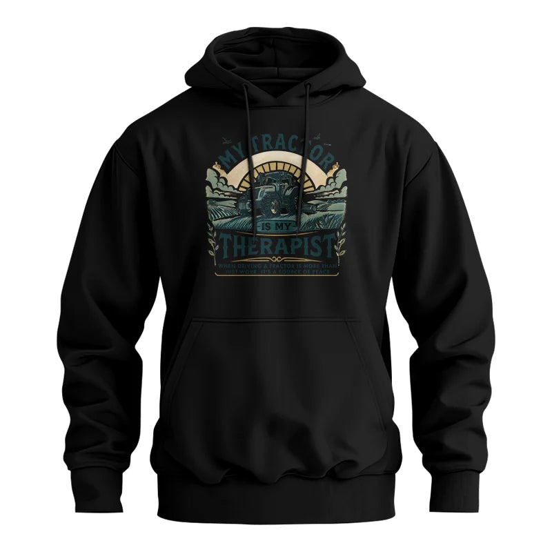 My Tractor Is My Therapist - Unisex Heavy Blend™ Hooded Sweatshirt