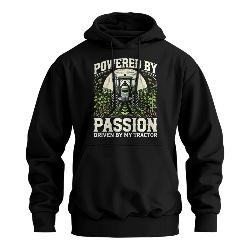 Powered By Passion Driven By My Tractor 3 - Unisex Heavy Blend™ Hooded Sweatshirt