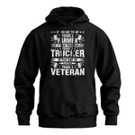 Thank a Farmer Thank a Trucker Thank a Veteran Appreciation - Unisex Heavy Blend™ Hooded Sweatshirt