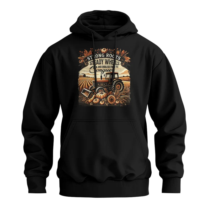 Thanksgiving Farmer Endless Fields To Conquer 2 - Unisex Heavy Blend™ Hooded Sweatshirt