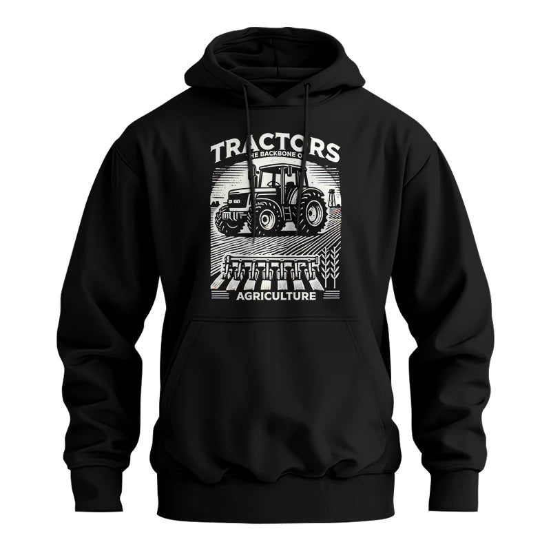 Tractors The Backbone Of Agriculture - Unisex Heavy Blend™ Hooded Sweatshirt