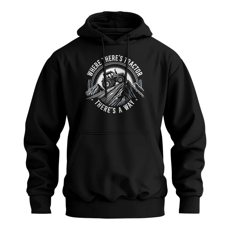 Image of Where There's A Tractor There's A Way 4 - Unisex Heavy Blend™ Hooded Sweatshirt