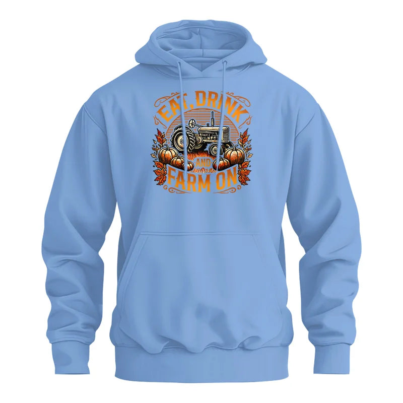 Image of Eat Drink and Farm On 2 - Unisex Heavy Blend™ Hooded Sweatshirt