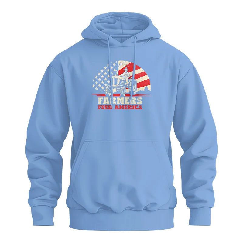 Image of Farmers Feed America Support Farmers - Unisex Heavy Blend™ Hooded Sweatshirt