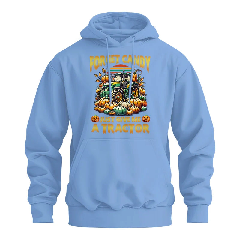 Forget Candy Just Give Me A Tractor - Unisex Heavy Blend™ Hooded Sweatshirt