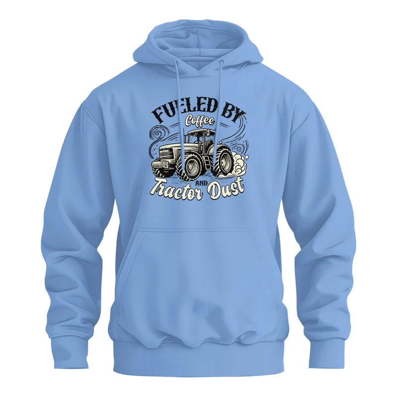 Image of Fueled By Coffee And Tractor Dust 2 - Unisex Heavy Blend™ Hooded Sweatshirt