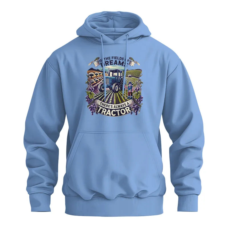 In The Fields Of Dreams There's Always A Tractor 1 - Unisex Heavy Blend™ Hooded Sweatshirt