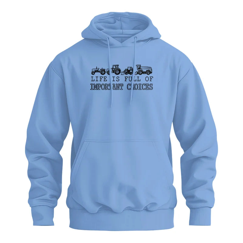 Image of Life Is Full Of Important Choices 14 - Unisex Heavy Blend™ Hooded Sweatshirt