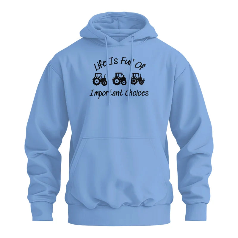 Image of Life Is Full Of Important Choices 15 - Unisex Heavy Blend™ Hooded Sweatshirt