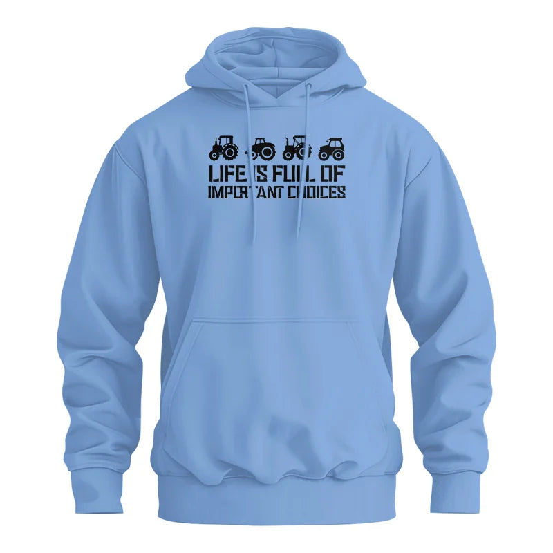 Image of Life Is Full Of Important Choices 20 - Unisex Heavy Blend™ Hooded Sweatshirt